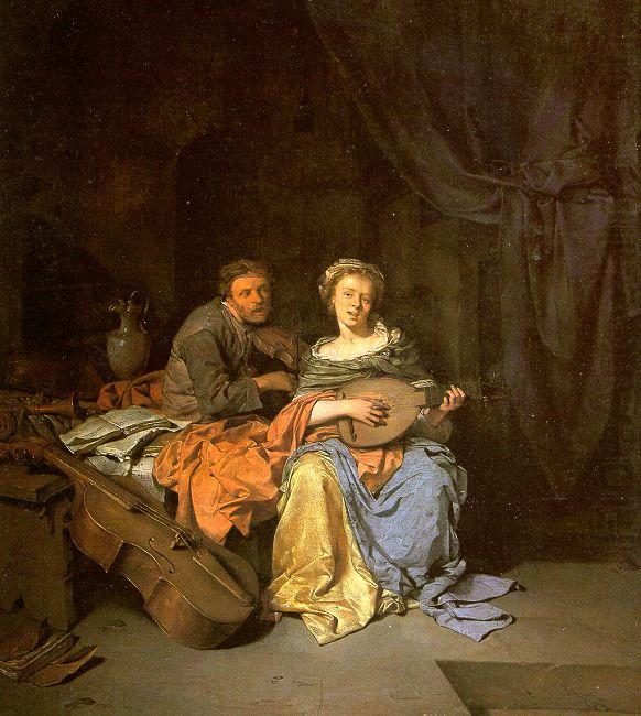 BEGA, Cornelis The Duet  hgg oil painting picture